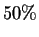 $50\%$