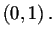 $
\left( 0,1\right) .$