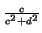 $\scriptstyle {\frac{c}{c^2 + d^2}}$